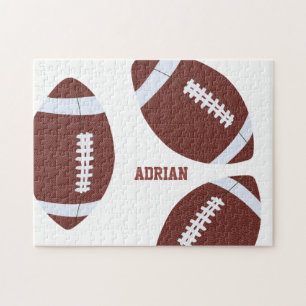 Amerikaans Football Gridiron Ball Persoonlijk Legpuzzel