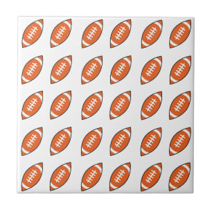 Amerikaans football illustratiepatroon tegeltje