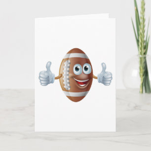 Amerikaans football man kaart