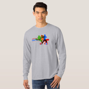 Amerikaans Football Mannen lange hoes T-shirt