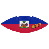 Amerikaans Football met Haïtiaanse vlag / Haïti (Paneel)