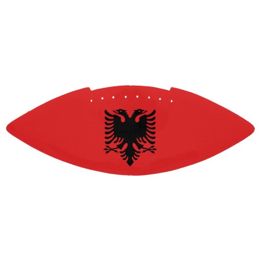 Amerikaans football met vlag van Albanië (Paneel)