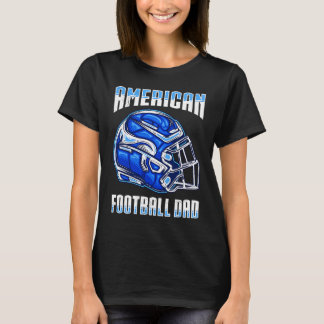 Amerikaans Football pa Quaterback Kicker voor mann T-shirt