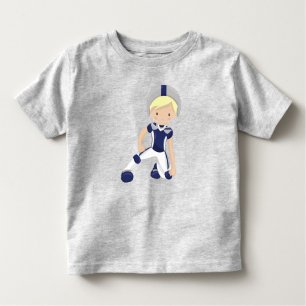 Amerikaans Football, Rugby, Cute Boy, Blond haar Kinder Shirts