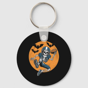 Amerikaans Football Skelet Halloween Sport Fantasy Sleutelhanger