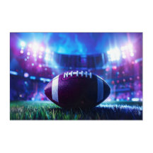 Amerikaans Football Super Bowl poster