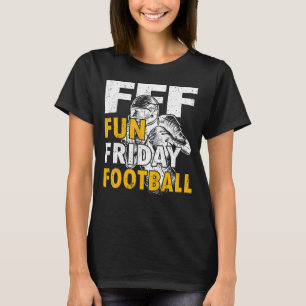 Amerikaans football voor leuke friday football t-shirt