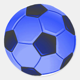 Amerikaans Football voor Voetbal of Associatie Ronde Sticker