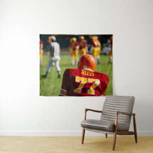 Amerikaans Football. Wandkleed