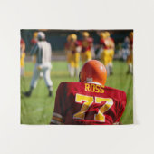 Amerikaans Football. Wandkleed (Voorkant (horizontaal))