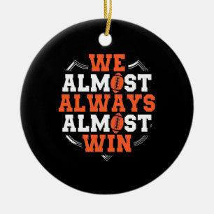 Amerikaans Football We winnen bijna Keramisch Ornament