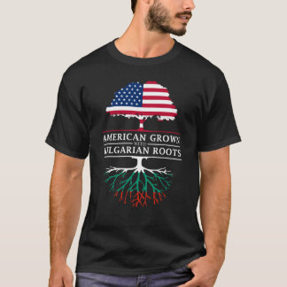 Amerikaans gegroeid met Bulgaarse    wortels Bulga T-shirt