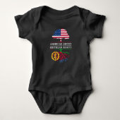 Amerikaans gegroeid met Eritrese    RootsEritrea Romper (Voorkant)