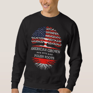 Amerikaans gegroeid met Poolse wortels Amerikaanse Trui