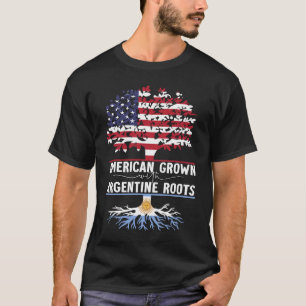 Amerikaans gekweekt met Argentijnse wortels T-shirt