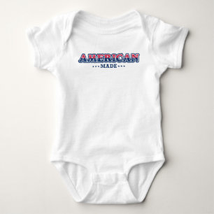 Amerikaans gemaakt, trots, patriottisch T-shirt
