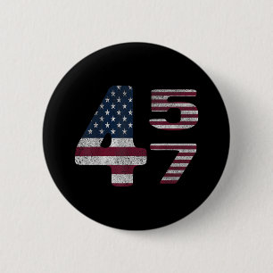 Amerikaans Gemaakte Trump Merchandise Vlag Trump 4 Ronde Button 5,7 Cm
