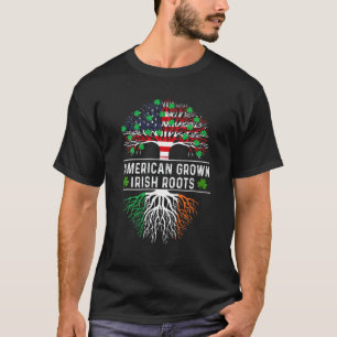 Amerikaans Geteelde Ierse Wortels St. Patrick's Da T-shirt