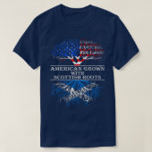 Amerikaans gewas met Schotse worstjes T-shirt (Design voorkant)