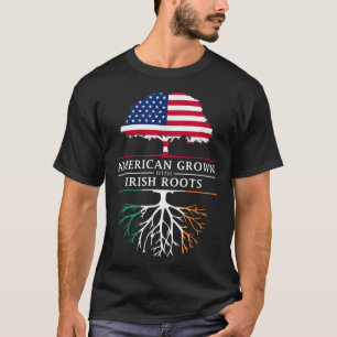 Amerikaans Geworteld met Ierse Roots - Ierland T-shirt