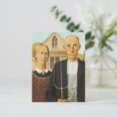Amerikaans Gothic Briefkaart (Staand voorkant)