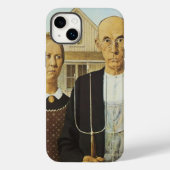 Amerikaans Gothic Case-Mate iPhone Case (Achterkant)