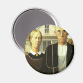 Amerikaans Gothic Magneet (Voorkant / Achterkant)