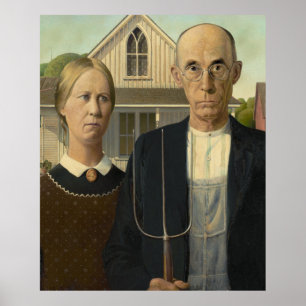Amerikaans Gothic Poster