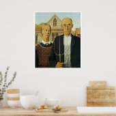 Amerikaans Gothic Poster (Keuken)