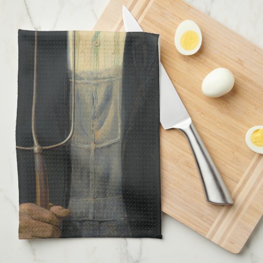 Amerikaans Gothic Theedoek (Quarter Fold)