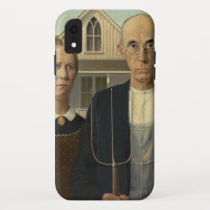 Amerikaans Gothisch iPhone XR Hoesje