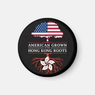 Amerikaans Groen met Hong Kong Roots Magneet