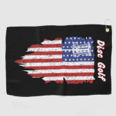 Amerikaans handdoek met een Golf-mandje (Horizontaal)