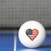Amerikaans hart pingpongballen (Net)