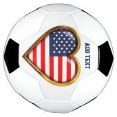 Amerikaans hart voetbal (Gedraaid)