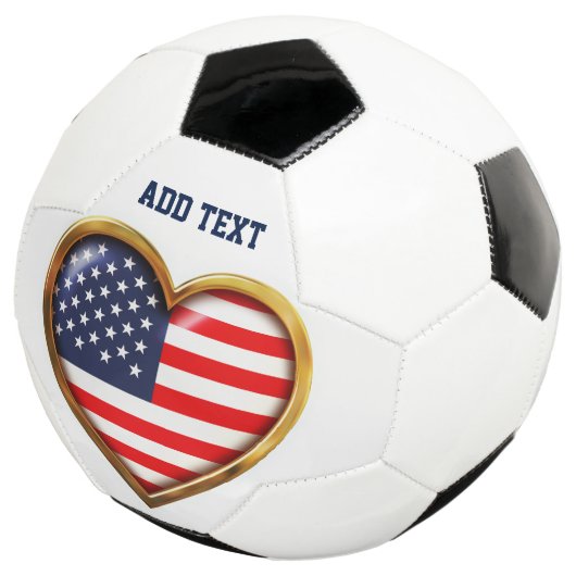 Amerikaans hart voetbal (Drie kwart)