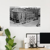 Amerikaans hotel, Dubuque, Iowa, 1940 Poster (Thuiskantoor)