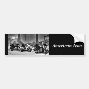 Amerikaans icoon bumpersticker