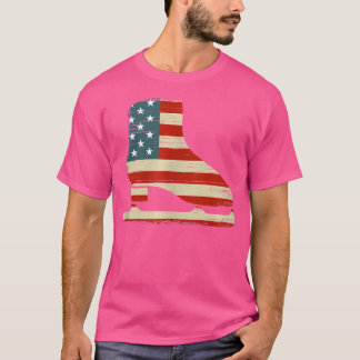 Amerikaans IJsschaatsen IJsschaatsen Voor Vrouwen T-shirt