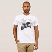 Amerikaans ijzer t-shirt (Voorkant volledig)