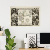 Amerikaans imperium poster (Thuiskantoor)