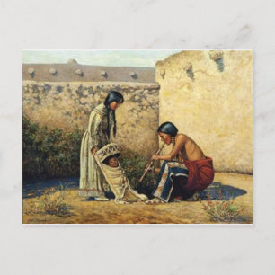 Amerikaans Indiaans Briefkaart