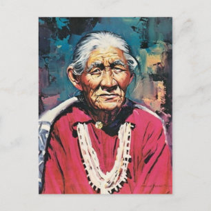 Amerikaans Indiaans Briefkaart
