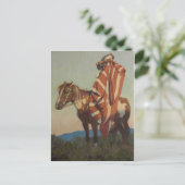 Amerikaans Indiaans Briefkaart (Staand voorkant)