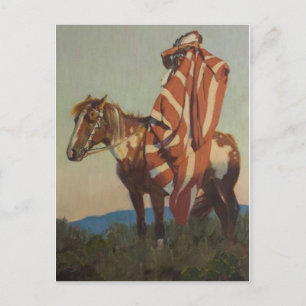 Amerikaans Indiaans Briefkaart