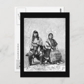 Amerikaans Indiaans Briefkaart (Voorkant / Achterkant)