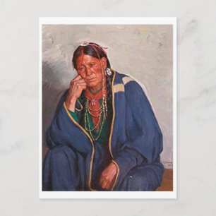 Amerikaans Indiaans Briefkaart