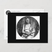 Amerikaans Indiaans Briefkaart (Voorkant / Achterkant)