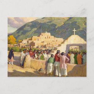 Amerikaans Indiaans Briefkaart