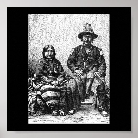 Amerikaans Indiaans Poster (Voorkant)